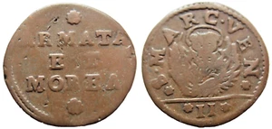 Venezia/Venezia Armata et Morea 2 Soldi (Gazzetta) 1688-1692 - Foto 1 di 4
