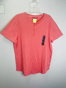 New All in Motion Women's Short￼ Seeve T-Shirt Coral Size L Short - Picture 1 of 7