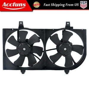 674-59684 Dual Radiator Condenser Cooling Fan For Nissan Sentra 2002-2005 2006 - Bild 1 von 13
