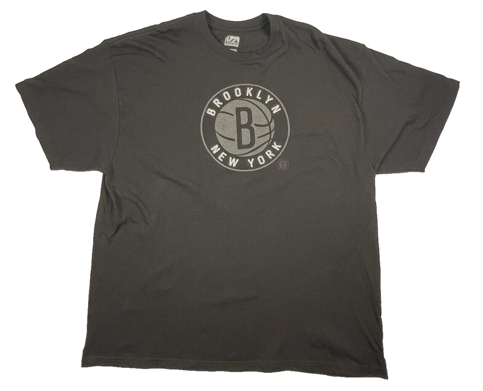 Brooklyn Nets Pierce Majestic Jersey Mens 2Xl Black NBA Double Sided T Shirt - Image 1 of 4