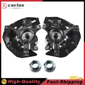 FWD Front Steering Knuckles +Wheel Hub Bearings for 2004 2005-2010 Toyota Sienna - Picture 1 of 13