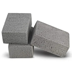 Grill Cleaning Brick Block for BBQ Griddles - Pumice Stone Removes Grease Stains - Picture 1 of 8