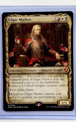 2025 MTG Magic the Gathering Innistrad Remastered Showcase #328 Edgar Markov - Image 1 of 3