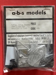 Great Western Railway Mink A V18. ABS white metal kit 00 gauge. Unopened B402 - Picture 1 of 1