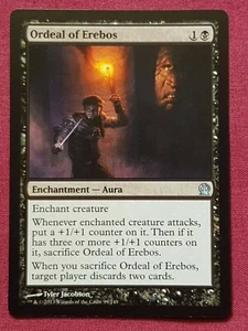 Magic The Gathering THEROS ORDEAL OF EREBOS black card MTG - Foto 1 di 2