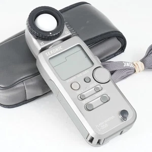 :Sekonic Flash Master L-358 Ambient/Flash Handheld Light Meter w/ Case - Picture 1 of 5