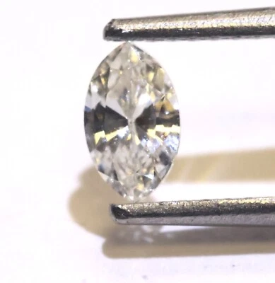 GIA loose certified .29ct J I1 loose Marquise cut Natural diamond estate vintage - Image 1 of 4