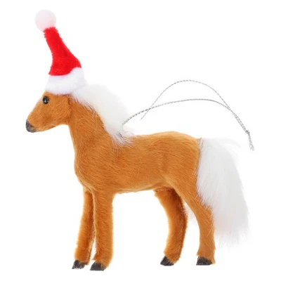  Baumschmuck Pferd Hängende Ornamente Pferdesornament Pferdedekoration - Bild 1 von 4