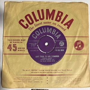 Johnny Duncan - Last Train To San Fernando 7” Vinyl Record Single VG+ - Picture 1 of 2