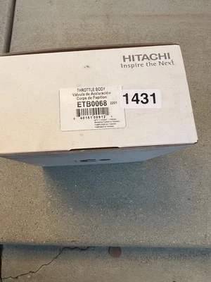 ETB0068 HITACHI THROTTLE BODY FOR FORD TRANSIT CONNECT FOCUS 2008-2011 - Image 1 of 3