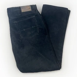 Polo Ralph Lauren Slim Straight Corduroy Jeans Mens Size 36x30 Black Pants - Picture 1 of 10