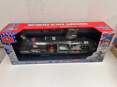 Submarino de ataque motorizado GI JOE Tiger Shark en caja original Foto 1 de 4