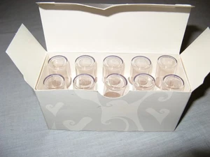 MARY KAY SIGNATURE LIPSTICK CAPS Clear Caps Box Of 10 NEW IN BOX NIB - Picture 1 of 3