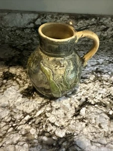 Vintage Leo Mae’s-vereenooghe Flämische Steingut Vase, Tortharts & Crafts Mähne - Bild 1 von 21