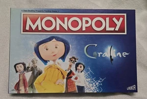 Coraline Monopoly - LAIKA - Opened but Never Played - Complete - RARE - Picture 1 of 18