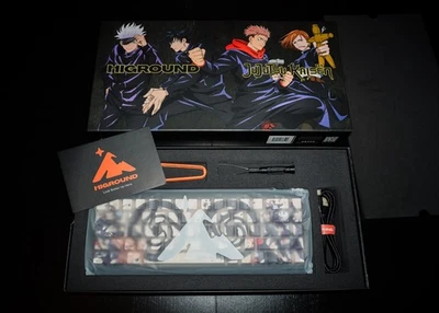 Higround x Jujutsu Kaisen JJK Summit 65 Keyboard (School) - BRAND NEW Never Used - Image 1 of 4