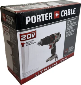 Porter Cable PCC620B 1/2 In. 20V MAX Hammer Drill - Tool Only (New in Box) - Picture 1 of 5