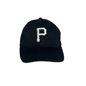 Pittsburgh Pirates Hat Baseball Cap Mens Black MLB Baseball Strap Back Size OS - Picture 1 of 8