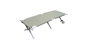 British Army Folding Cot Bed Heavy Duty Light Weight, Camping Festivals, Fishing - Picture 1 of 4
