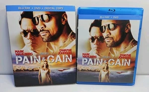 Pain & Gain (Blu-ray + DVD, 2013, Slipcover) Mark Wahlberg, Tony Shalhoub  - Picture 1 of 6