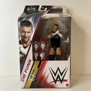 Figura de lucha libre WWE Elite Collection Netflix RAW Top Picks CM PUNK B1 - Imagen 1 de 5