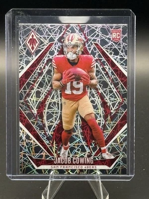 2024 Panini Phoenix - Rookies Jacob Cowing #186 Lazer (RC) - Image 1 of 2