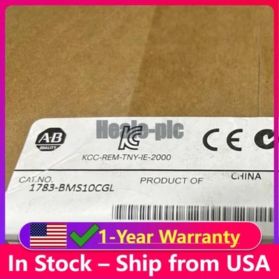 1783BMS10CGL Allen-Bradley 1783-BMS10CGL Stratix5700 Ethernet Switch US Free Tax - Image 1 of 4