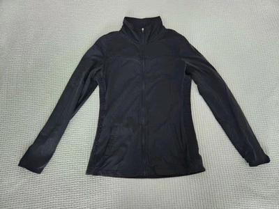 Lucy Medium Powermax Ropa Activa Yoga Cremallera Negra Camisa Chaqueta M Atlética Mujeres Foto 1 de 4