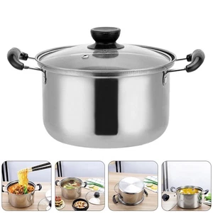 1pc Practical Stockpot Home Soup Pot Kitchen Food Cooking Soup Pot with Visual - Picture 1 of 9