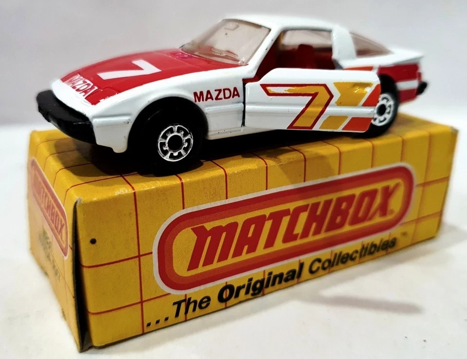 Matchbox Superfast #31 Mazda Savanna RX 7 White RX-7 Rotary 1982 Mint Boxed Car - Image 1 of 4