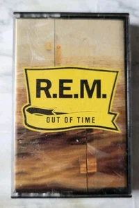 R.E.M. OUT OF TIME AUSTRALIAN CASSETTE TAPE 1991 Losing My Religion. Shiny Happy - Picture 1 of 5