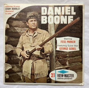 Daniel Boone S6 View Master Packet 1965 Rare - Picture 1 of 2
