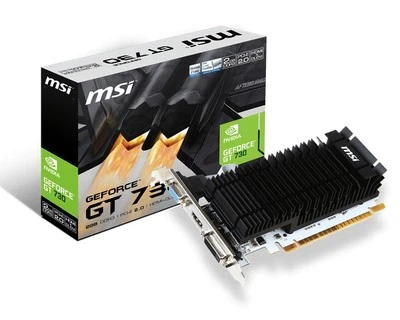 MSI NVIDIA GeForce GT 710 Graphics Card - 2GB - Image 1 of 2