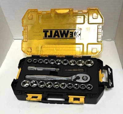 Dewalt 1/2" Drive Socket Set 23 Piece - Image 1 of 4