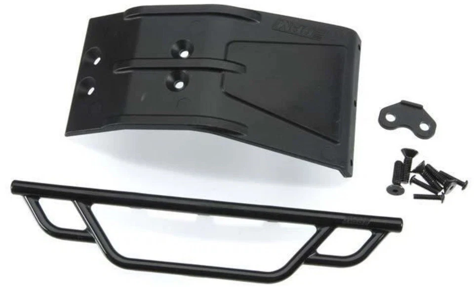 RPM R/C Products Front Bumper and Skid Plate Black: Losi SCTE RPM73042 - Image 1 of 1
