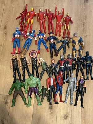 Marvel Avengers Titan герой фигурки лот из 28 Тор Танос Железный человек Antman - Изображение 1 из 4