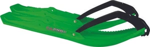 C&amp;A Boondock Extreme BX Skis - Green Snowmobile 77380399 650655 - Picture 1 of 5