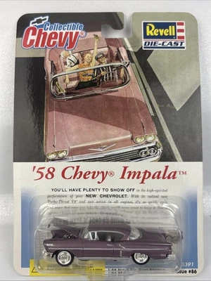 Revell 1958 Chevy Impala Chevy Collectible Series 1/64 Diecast Free Shipping - Image 1 of 4