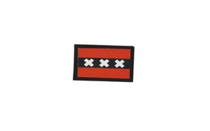 Patch toppe toppa ricamate termoadesiva stampato bandiera badge amsterdam - Bild 1 von 1