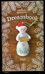 Hallmark 2016 Keepsake Ornament Dreambook - Picture 1 of 2