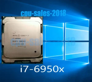 Intel Core i7-6950x Extreme Edition CPU processor OEM sr2pa 25m cache lga2011-3 - Picture 1 of 1