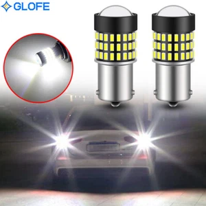 2 piezas bombillas GLOFE P21W 1156 7506 6000K blancas LED de respaldo DRL - Imagen 1 de 7