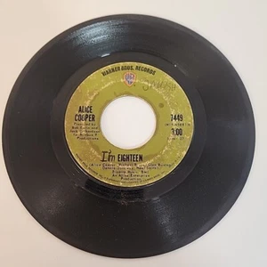 Rock 45 Alice Cooper - Body / Eighteen On Warner Bros. Records - Picture 1 of 16