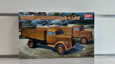 Cargo Truck Camion tedesco guerra mondiale modellino academy 13404 1-72 - Immagine 1 di 2