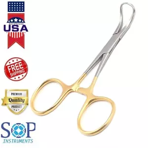 Dental Chirurgisch Backhaus Handtuchklemme Kastrationspaket Pinzette 4,5" von SOP Instruments - Bild 1 von 2
