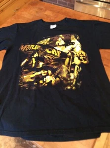Camiseta Motley Crue 2005 Carnival of Sins Tour Negra Doble Cara Talla M - Imagen 1 de 9