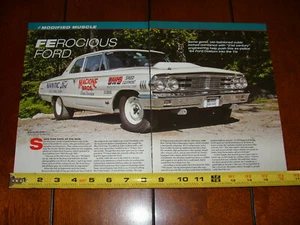 1964 FORD CUSTOM POLICE INTERCEPTOR ORIGINAL 2017 ARTICLE - Picture 1 of 3
