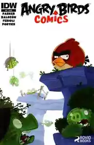 ANGRY BIRDS COMICS #4, COVER by JEAN MICHAEL BOESCH, Nice! NM- (2014) IDW - Picture 1 of 1