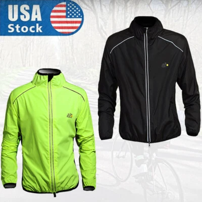 Bicycle UV Windproof Sunproof Jacket Long Sleeve Quick Dry Sports Cycling Jersey - Image 1 of 4