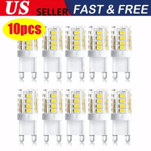 10X Energy Saving LED Bulb Cool White 5W=40W G9 Halogen Capsule Light Bulbs USA - Picture 1 of 12